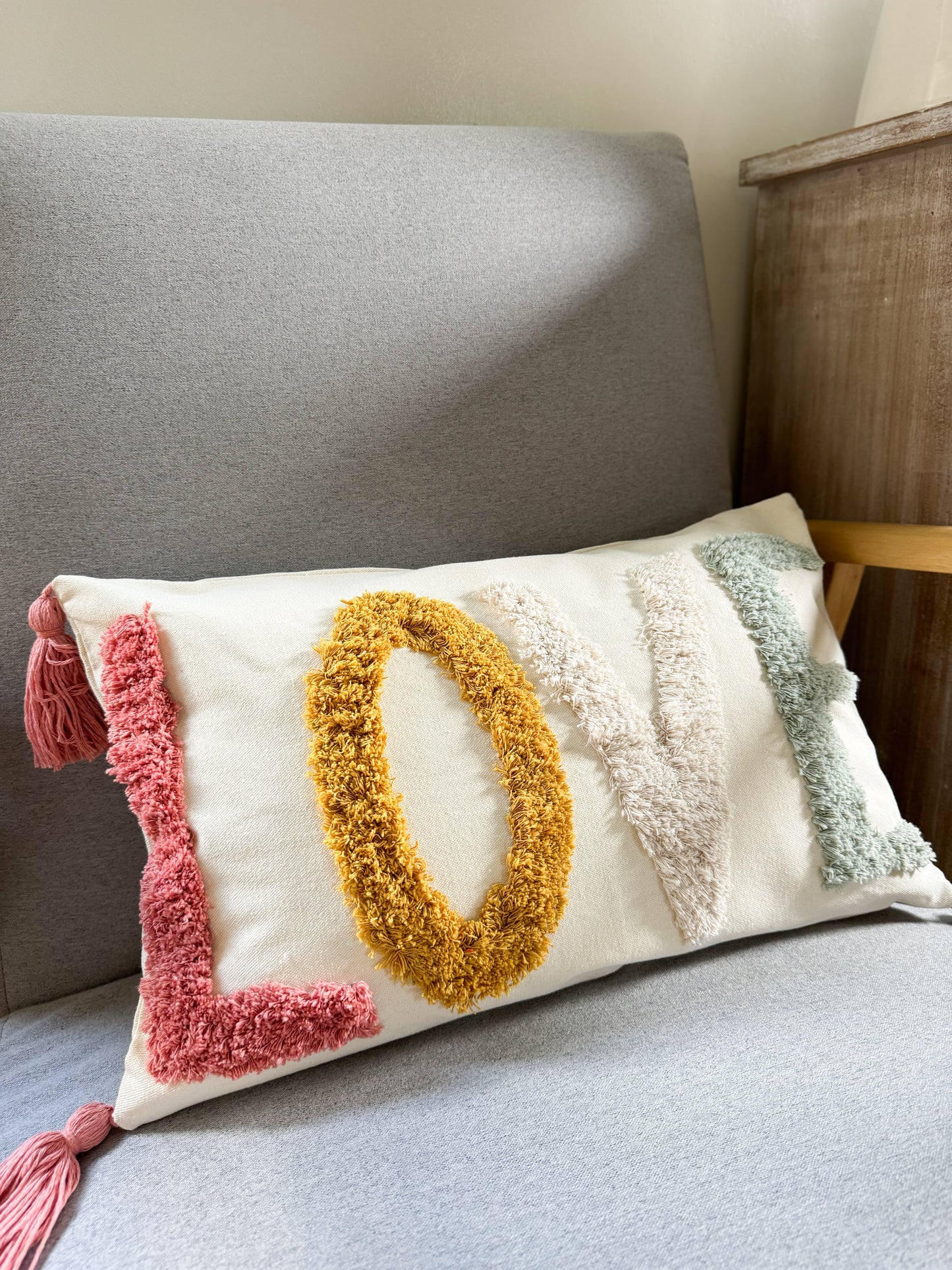 LOVE Pillow Cover