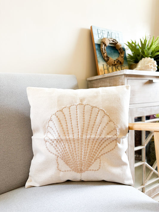 Shell Pillow Cover