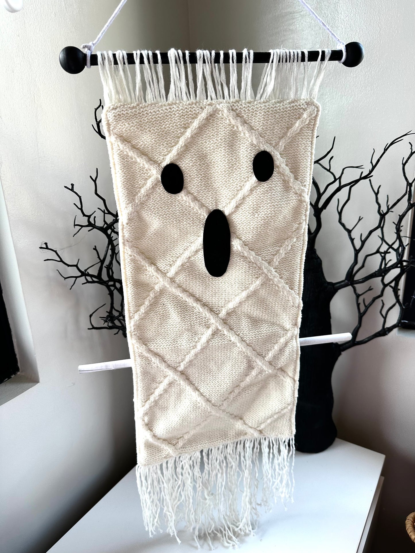 Crochet Hanging Ghost